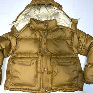 The North Face Women Sierra '71 Hooded 600 Down Cropped Jacket Coat Medium $390